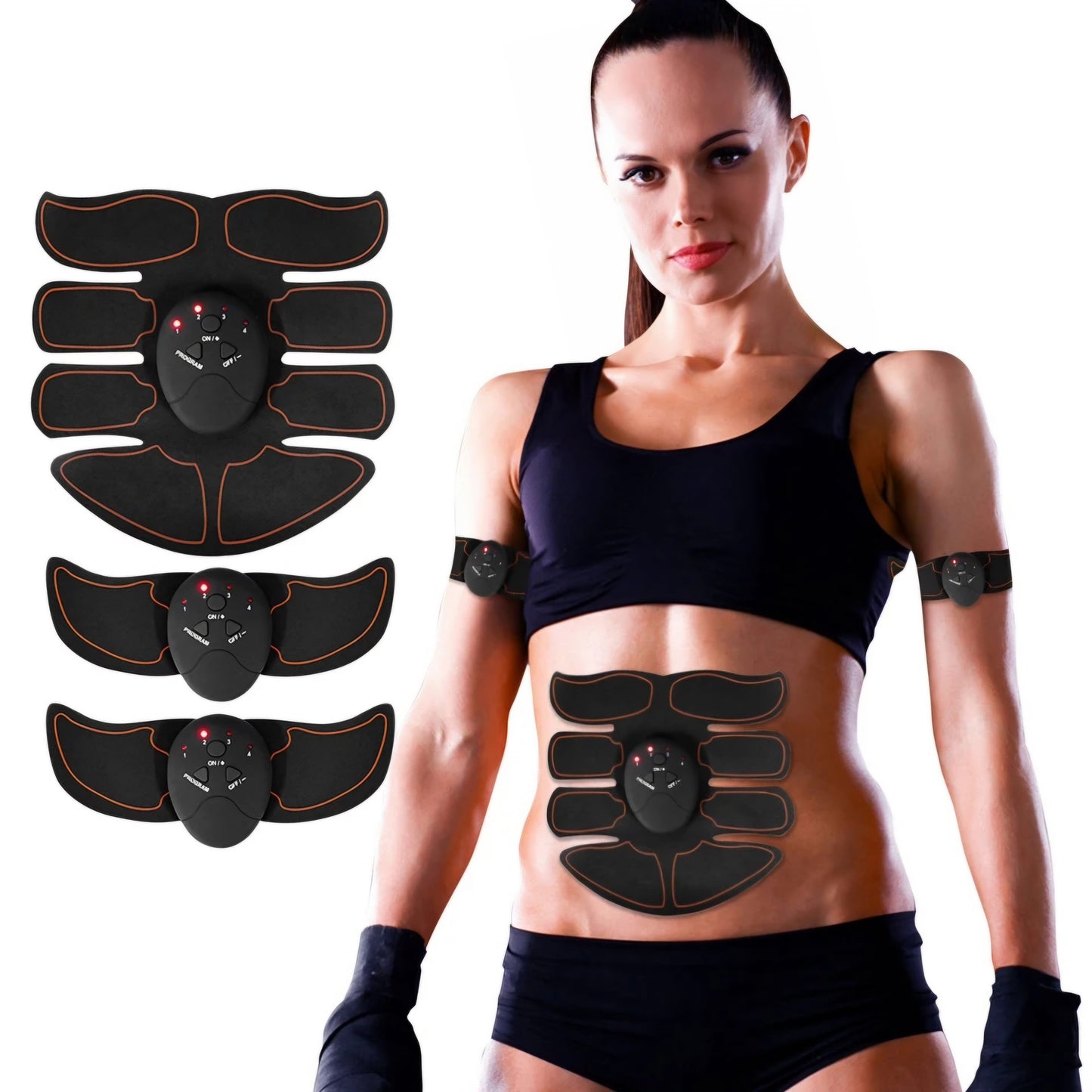 Elektromos izomstimulátor fitnesz edző 1+1 Ingyen