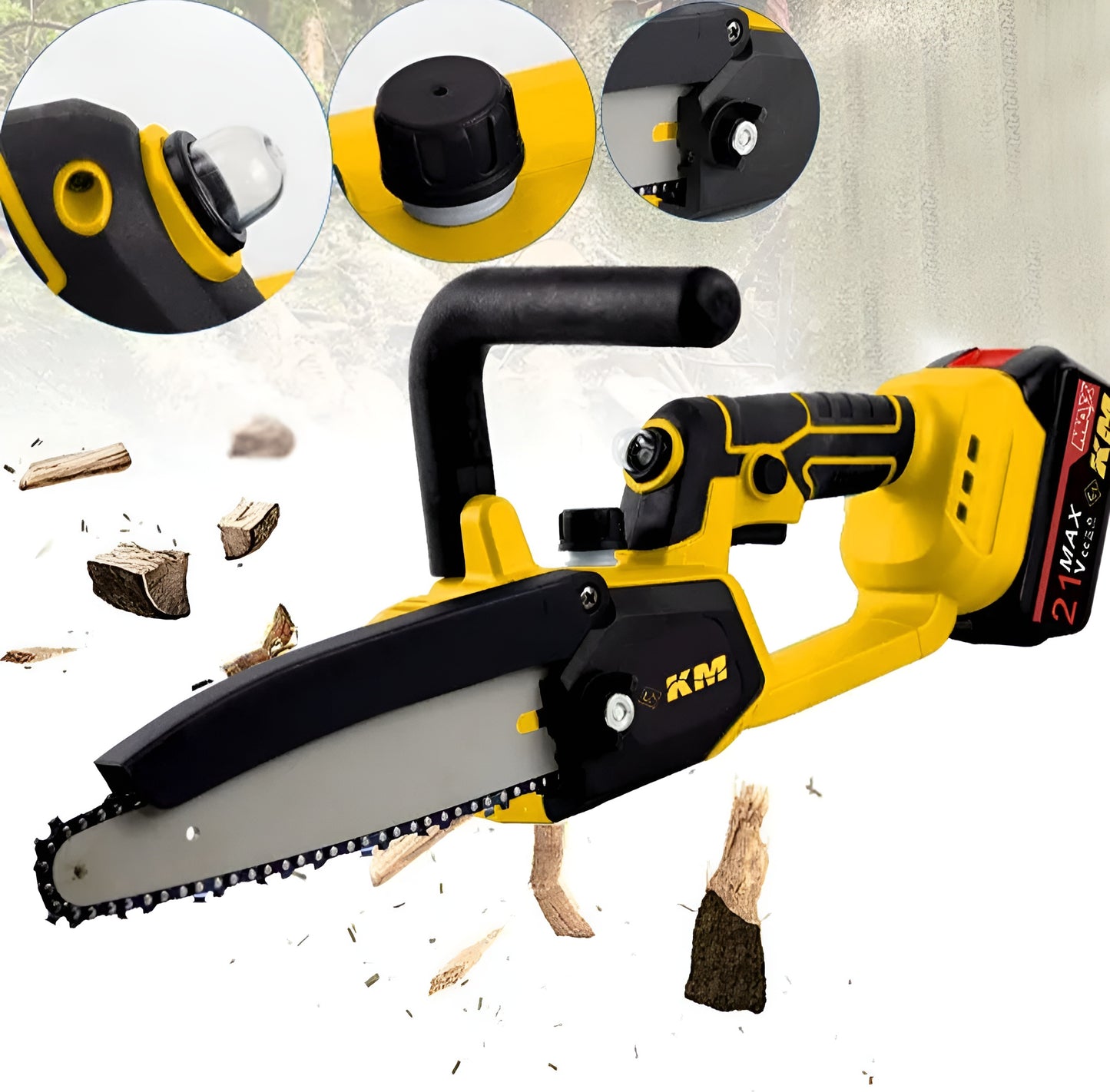 6 colos Hayami Akkus Láncfűrész