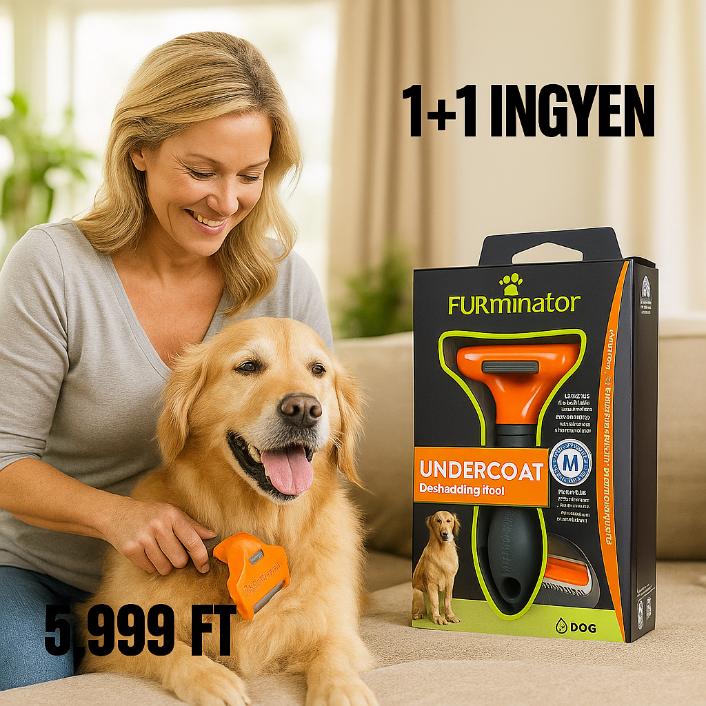 FURminator Aljszőrzet Fésű 1+1 ingyen