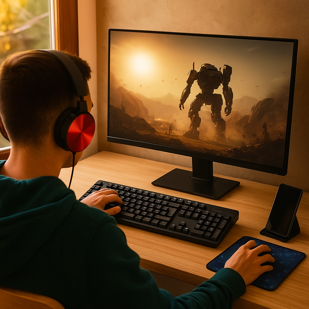 E-Sport 5 az 1-ben Gaming Szett
