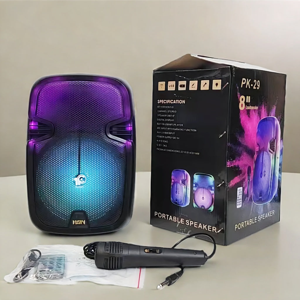 PK-29 Hordozható Bluetooth Hangszóró