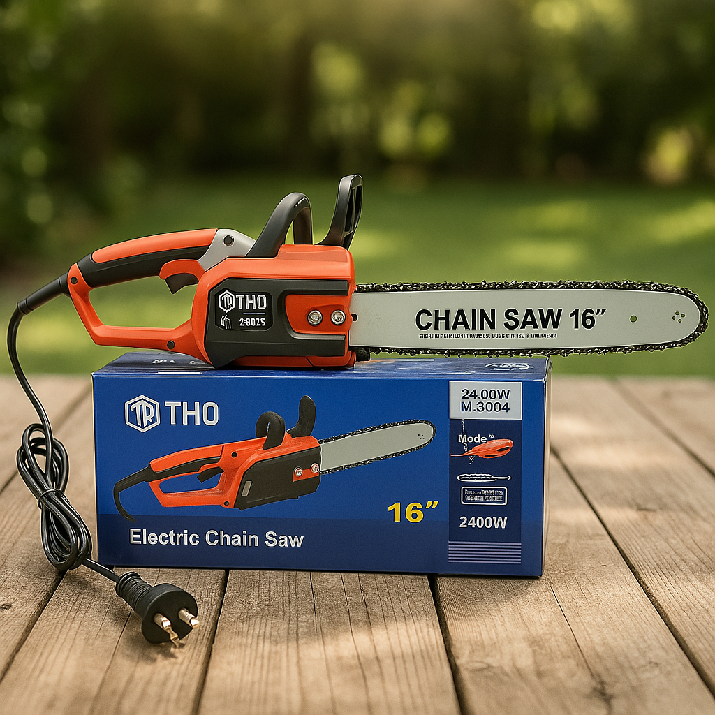 THO Elektromos Láncfűrész 16", 2400W