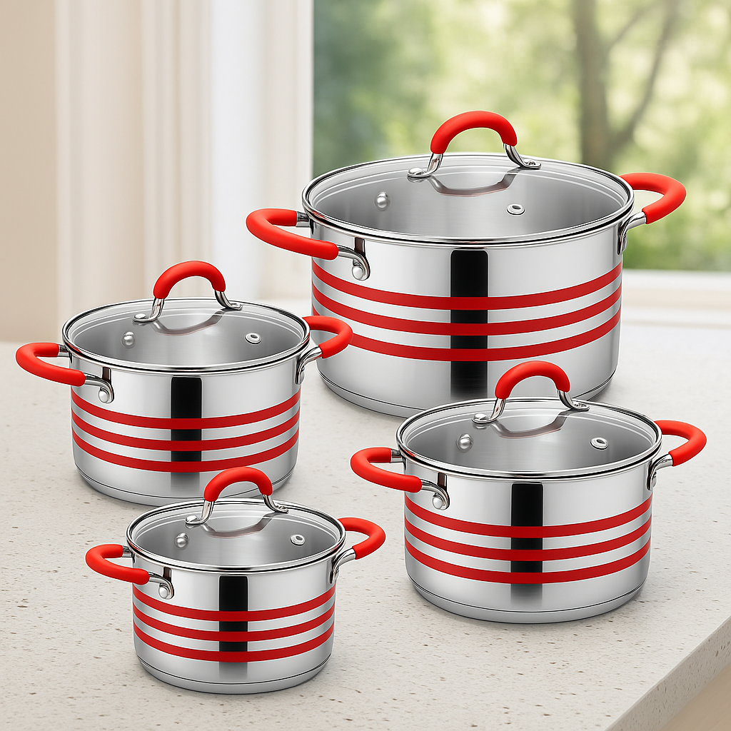 Bachmayer 8.DB Rozsdamentes Acél Edénykészlet