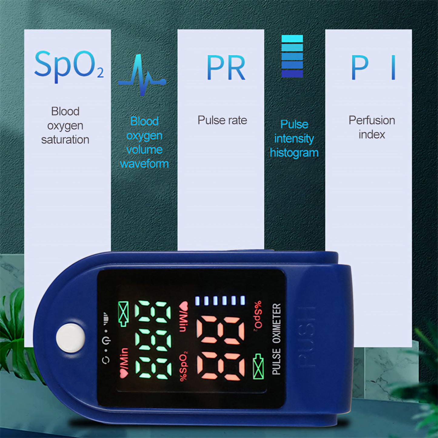 Digitális Ujjoximéter 1+1 Ajándék