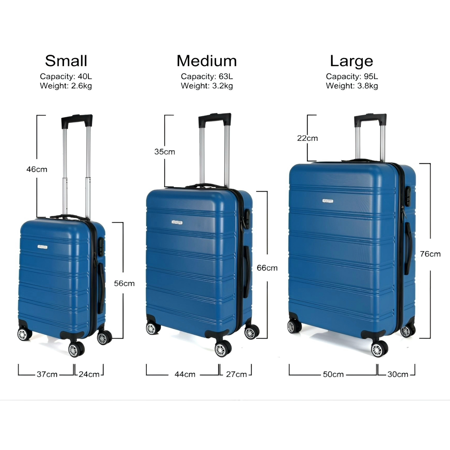 Prémium minőségű bőrönd szettek