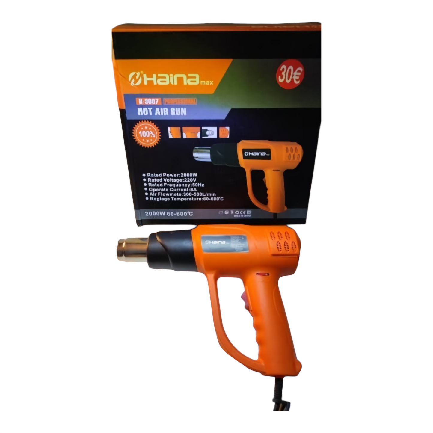 Haina Professzionális Forrólevegő Pisztoly