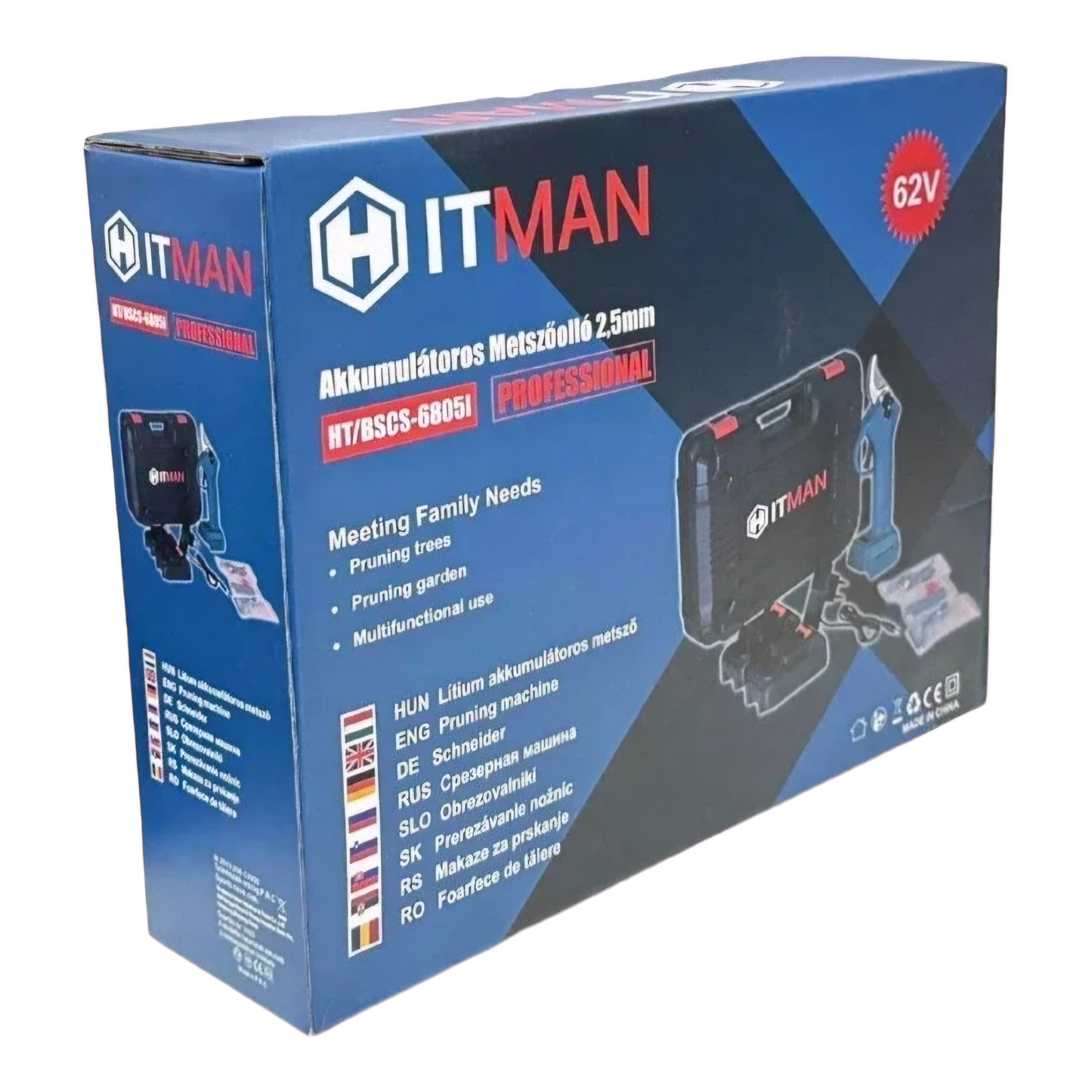Akkumulátoros Metszőolló HT/BSCS-6805I