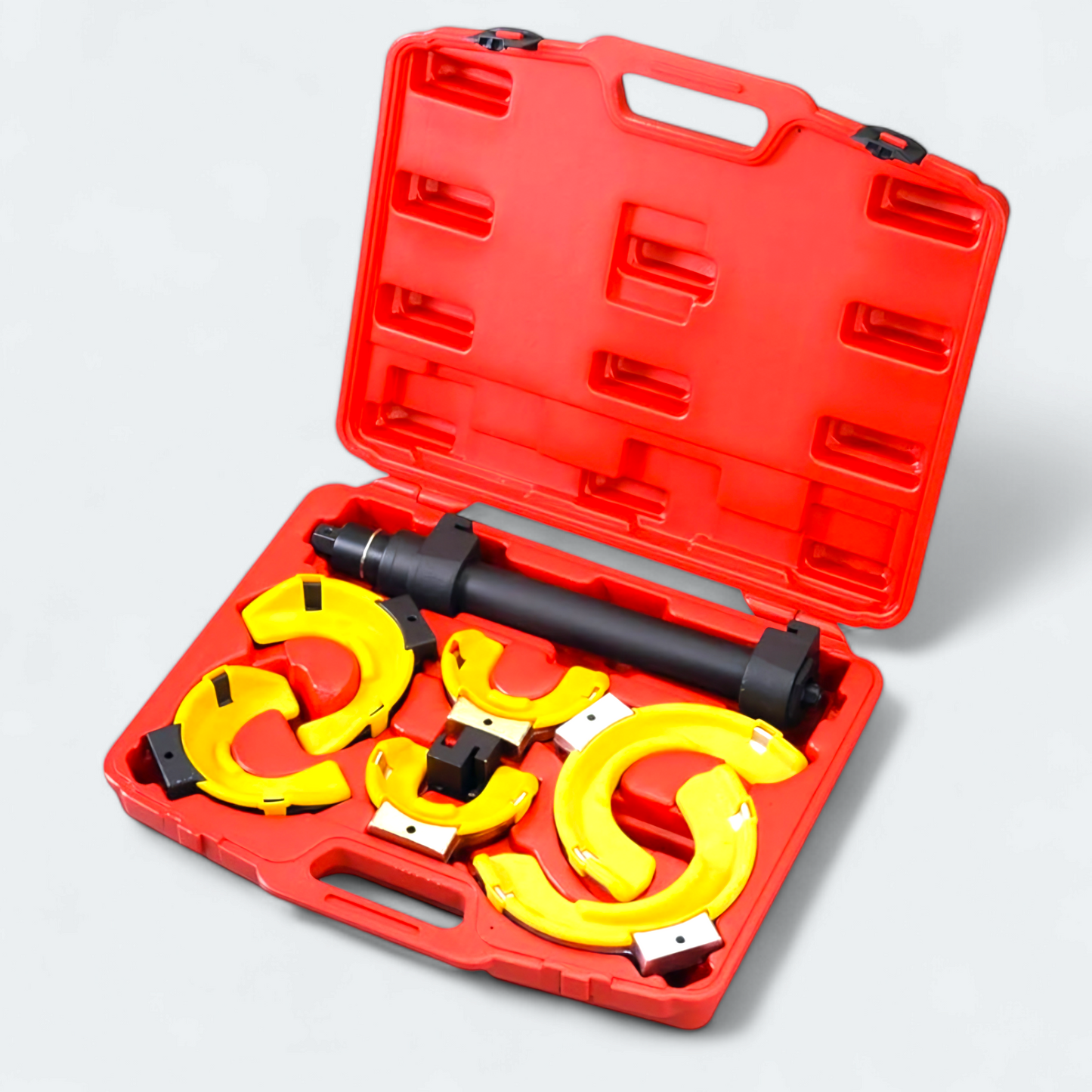 Fischer Kraft Cserélhető Villás Rugóösszenyomó Készlet