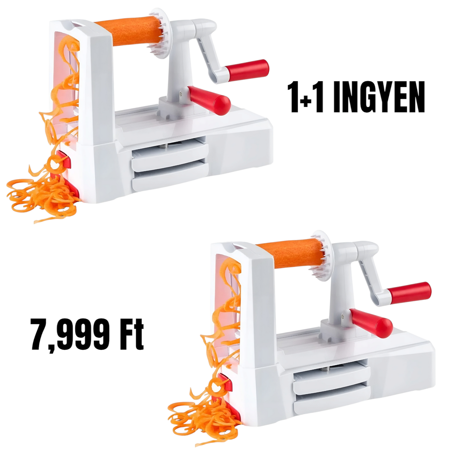 Spirál Zöldségszeletelő 1+1 Ingyen