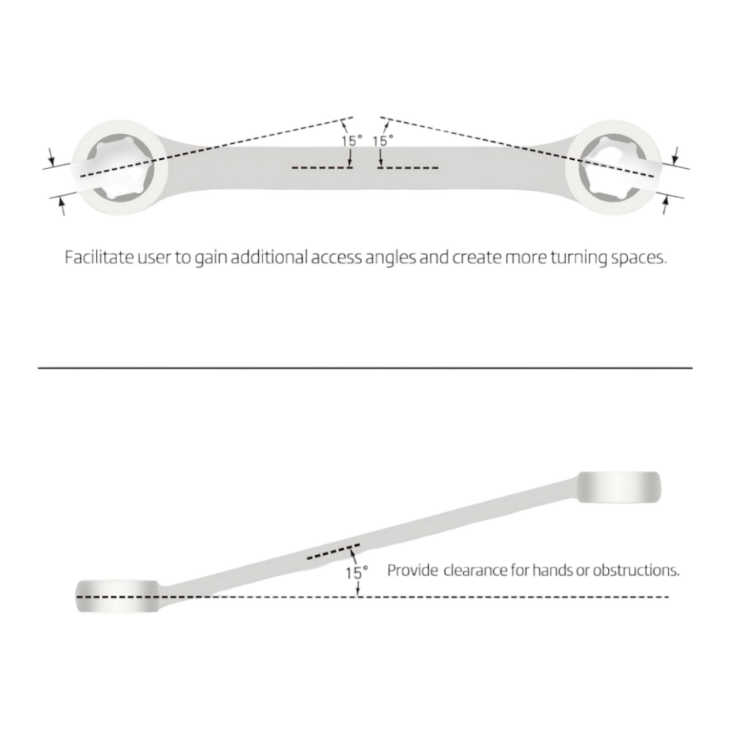 Haina 7-Részes Nyitott Hollander Kulcs Készlet