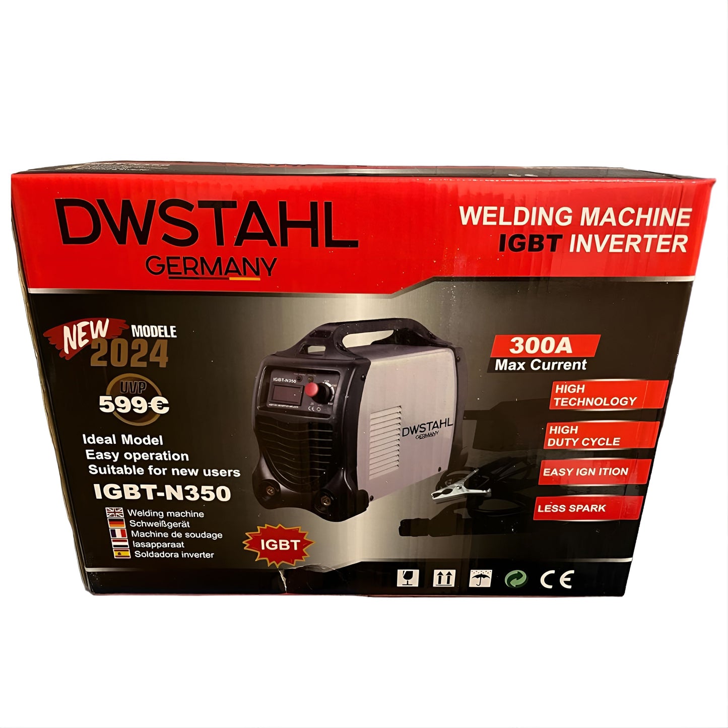 DWSTAHL IGBT INVERTERES HEGESZTŐGÉP