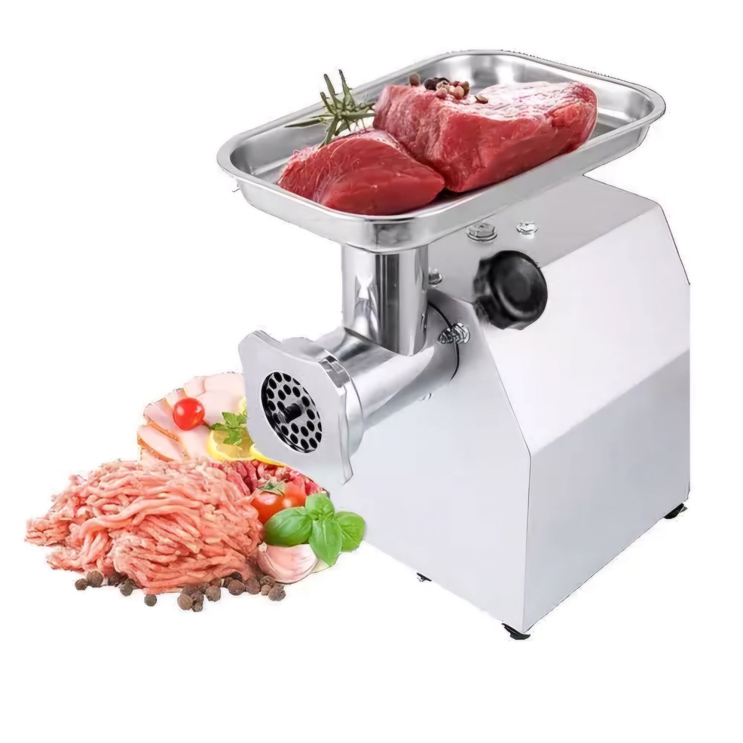 Rozsdamentes acél Inox húsdaráló 2500W