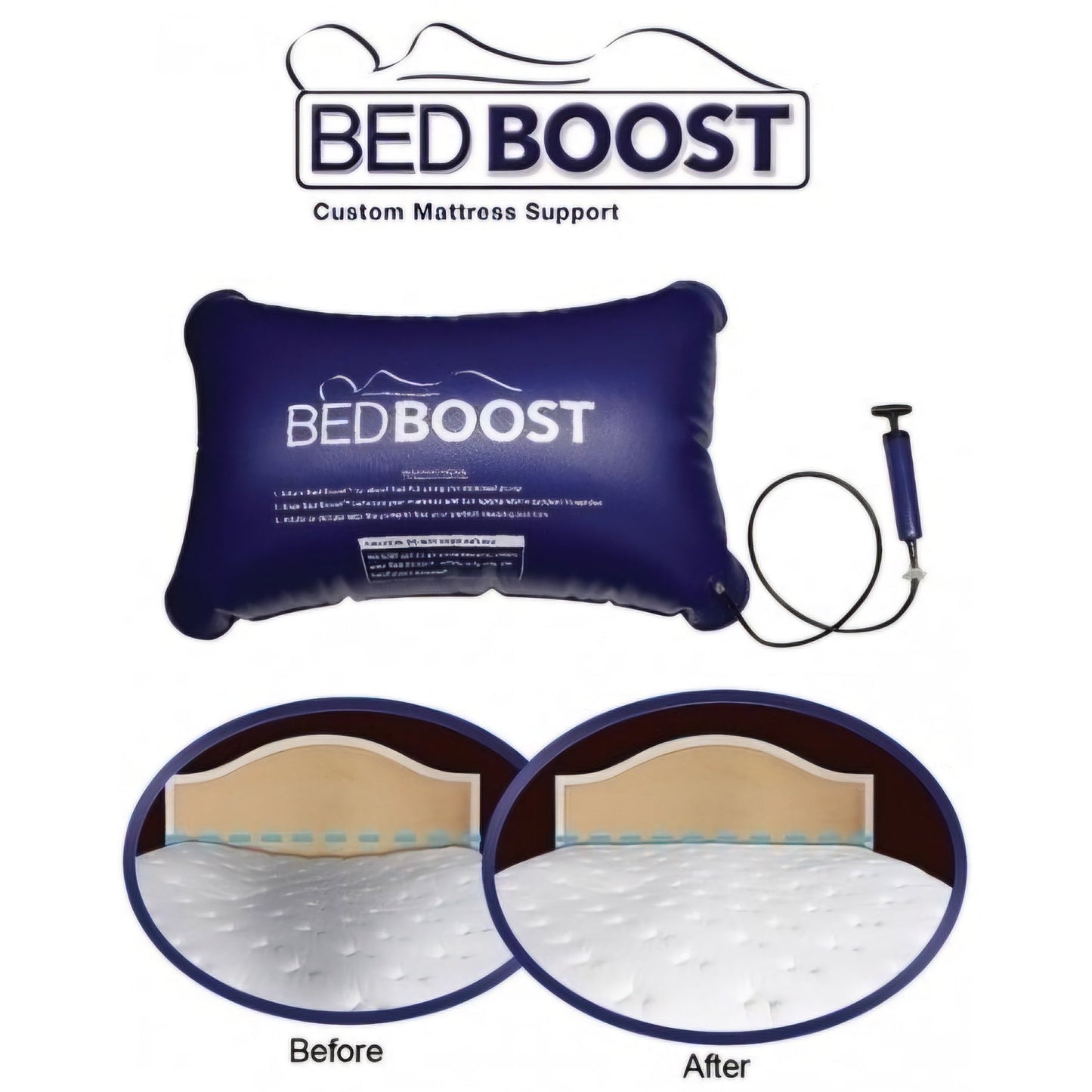 Bed Boost az univerzális, felfújható matracbetét - | Cyber Bazaar
