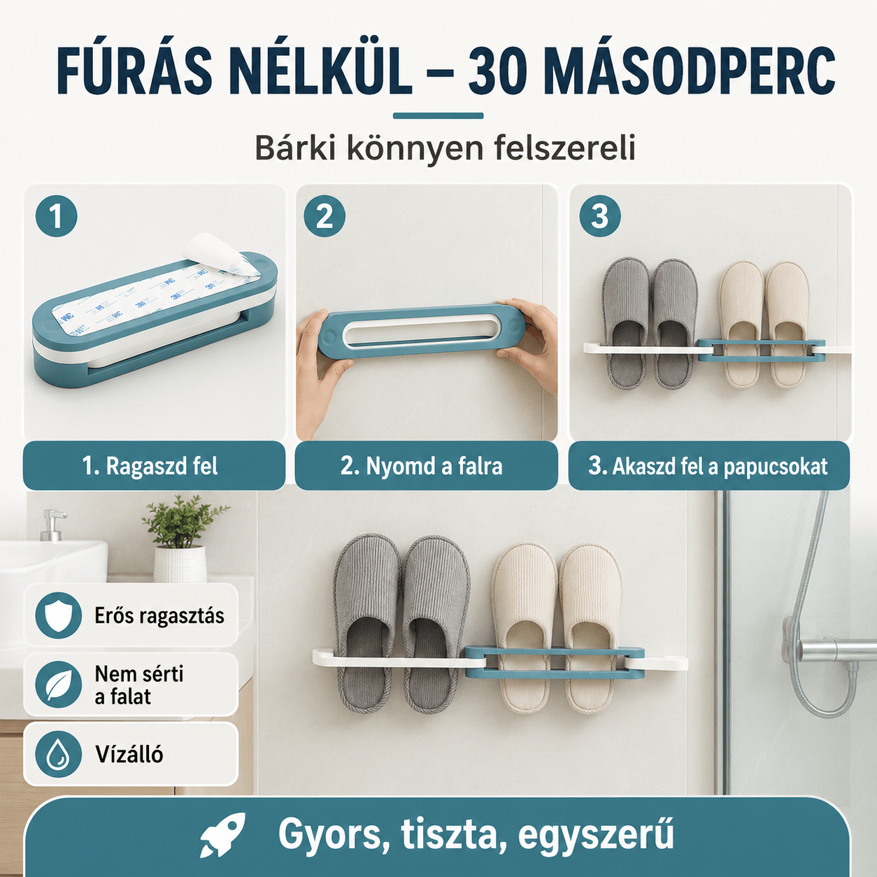 Fali Papucs Tartó - | Cyber Bazaar