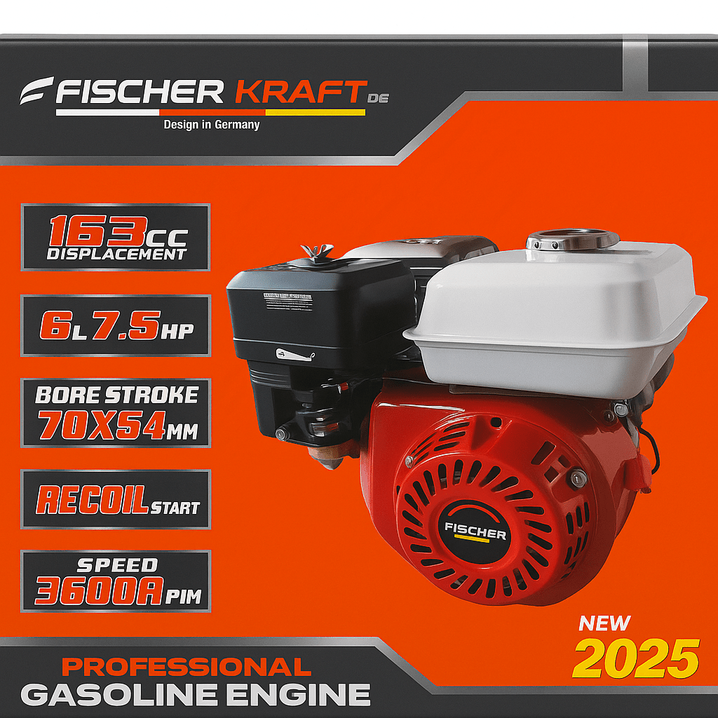 FISCHER KRAFT Benzinmotor – 7.5 LE - | Cyber Bazaar