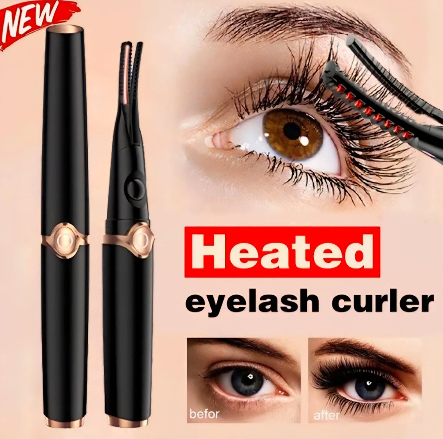 Fűthető Szempilla Göndörítő 1+1 Ingyen - | Cyber Bazaar