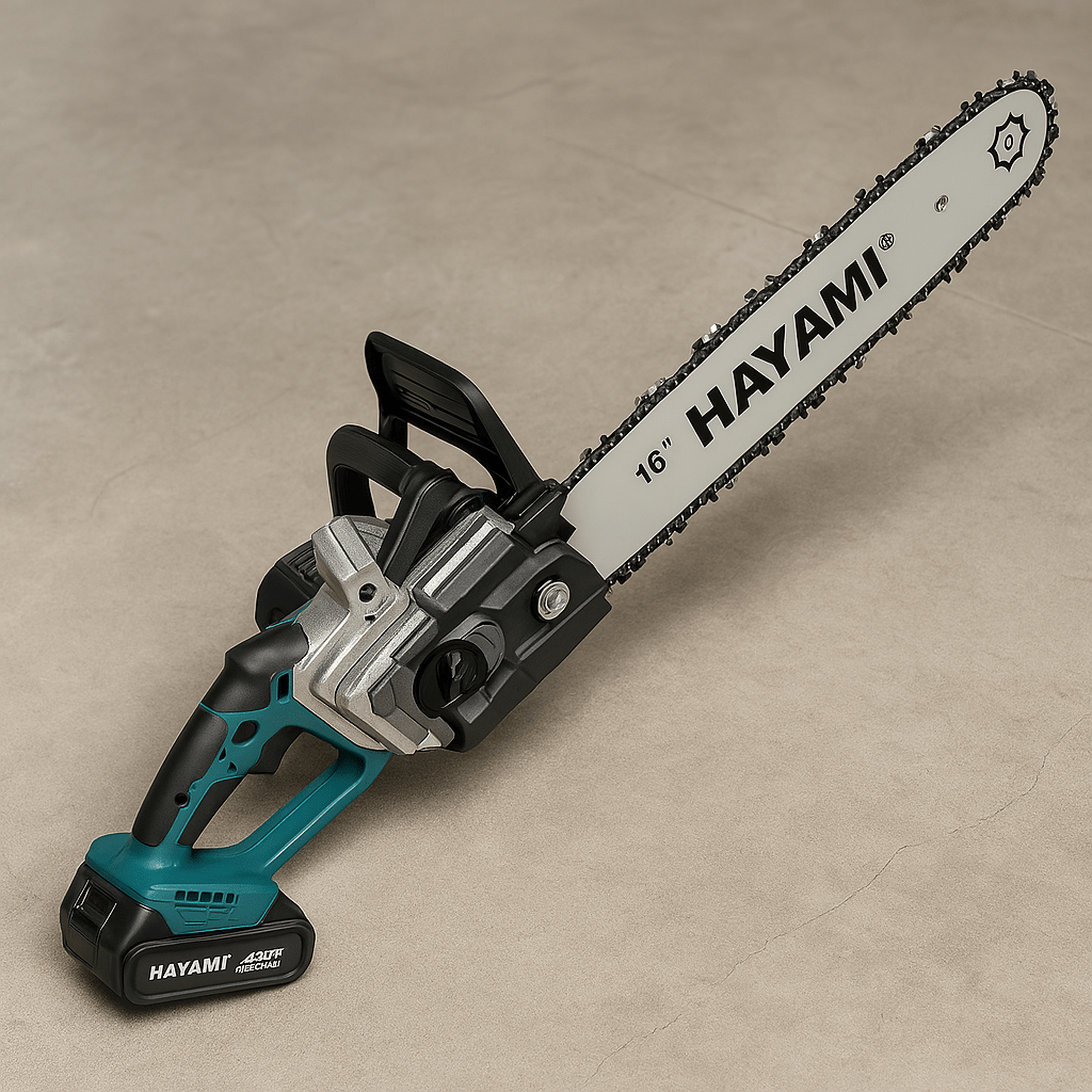 HAYAMI 96 V akkumulátoros láncfűrész - | Cyber Bazaar