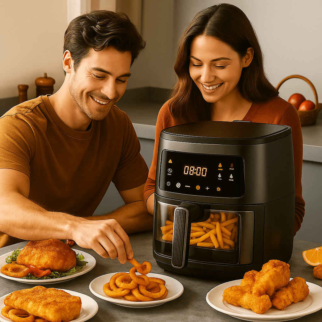 Kimiyo Air Fryer – 8L, 2400W - | Cyber Bazaar