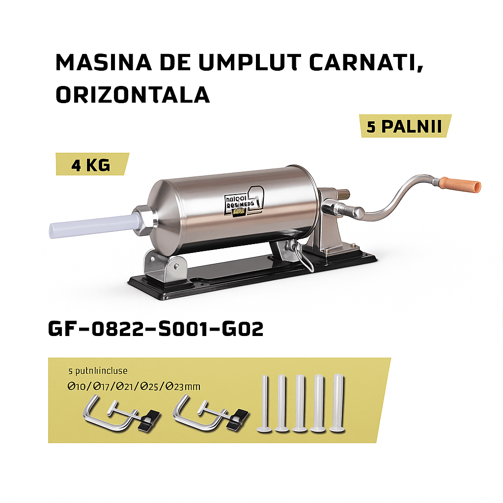 Micul Fermier Horizontális Kolbásztöltő Gép - | Cyber Bazaar