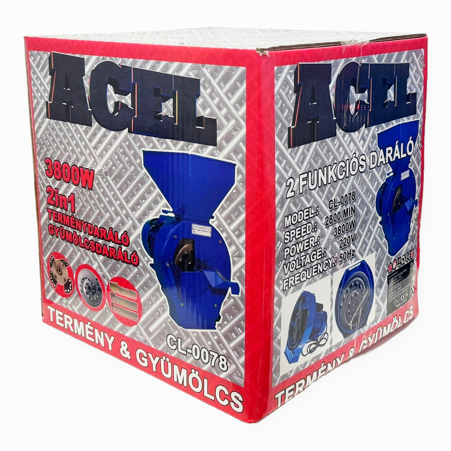 2 az 1-ben Elektromos kukoricadaráló 3800 W