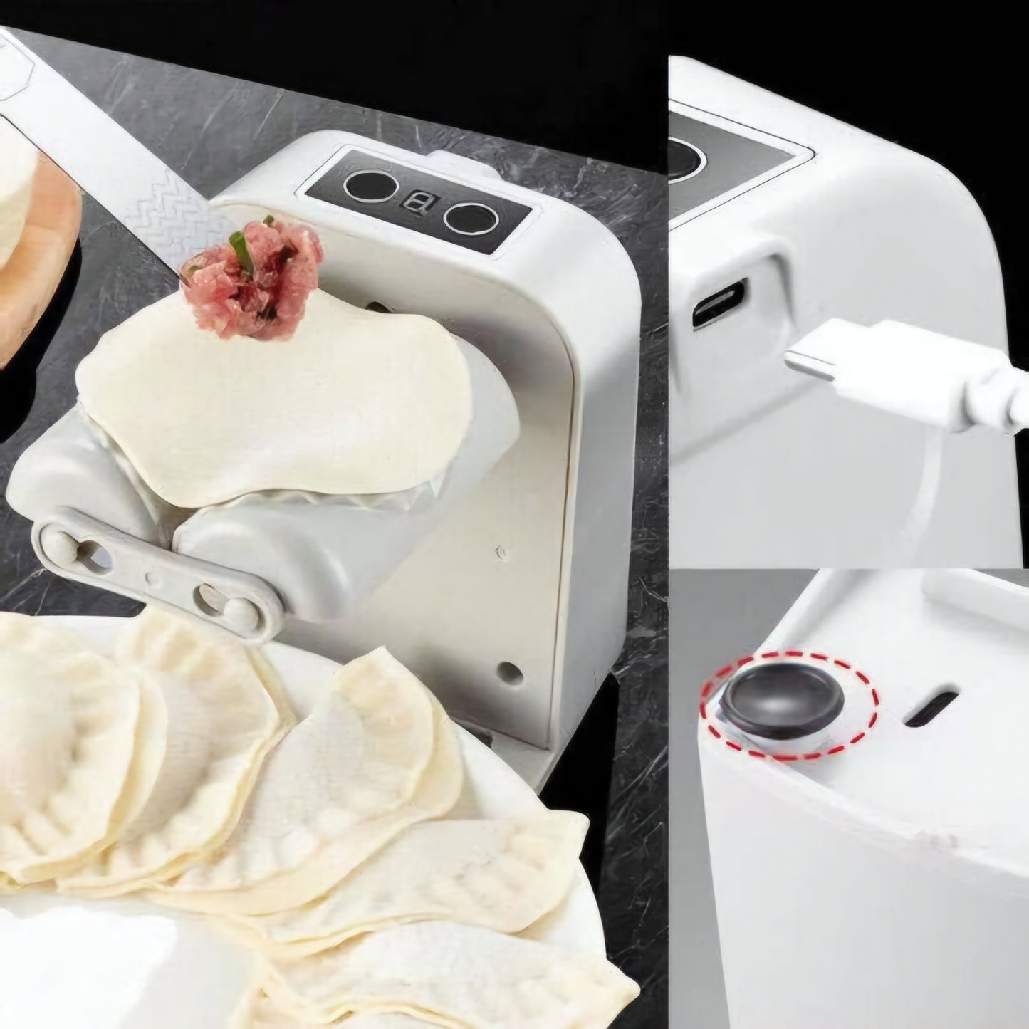 Automatikus Gombóckészítő Gép 1+1 Ingyen