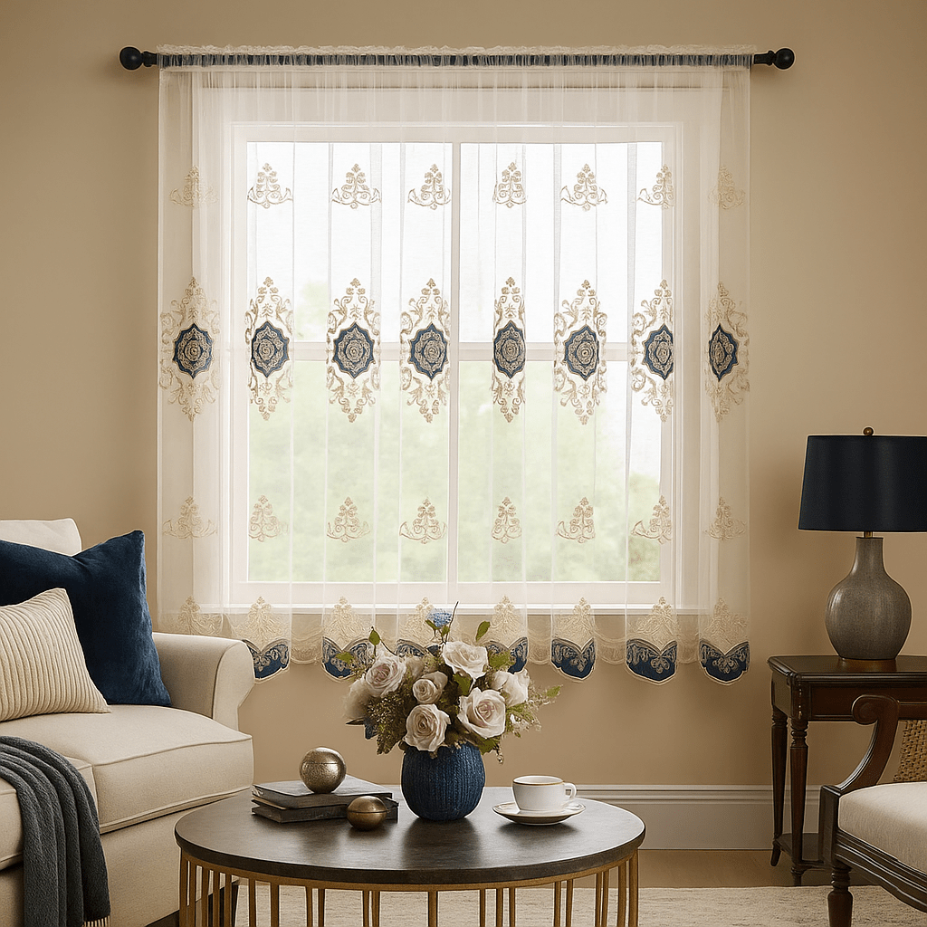 Prémium Hímzett Függöny(300x180 cm) - | Cyber Bazaar