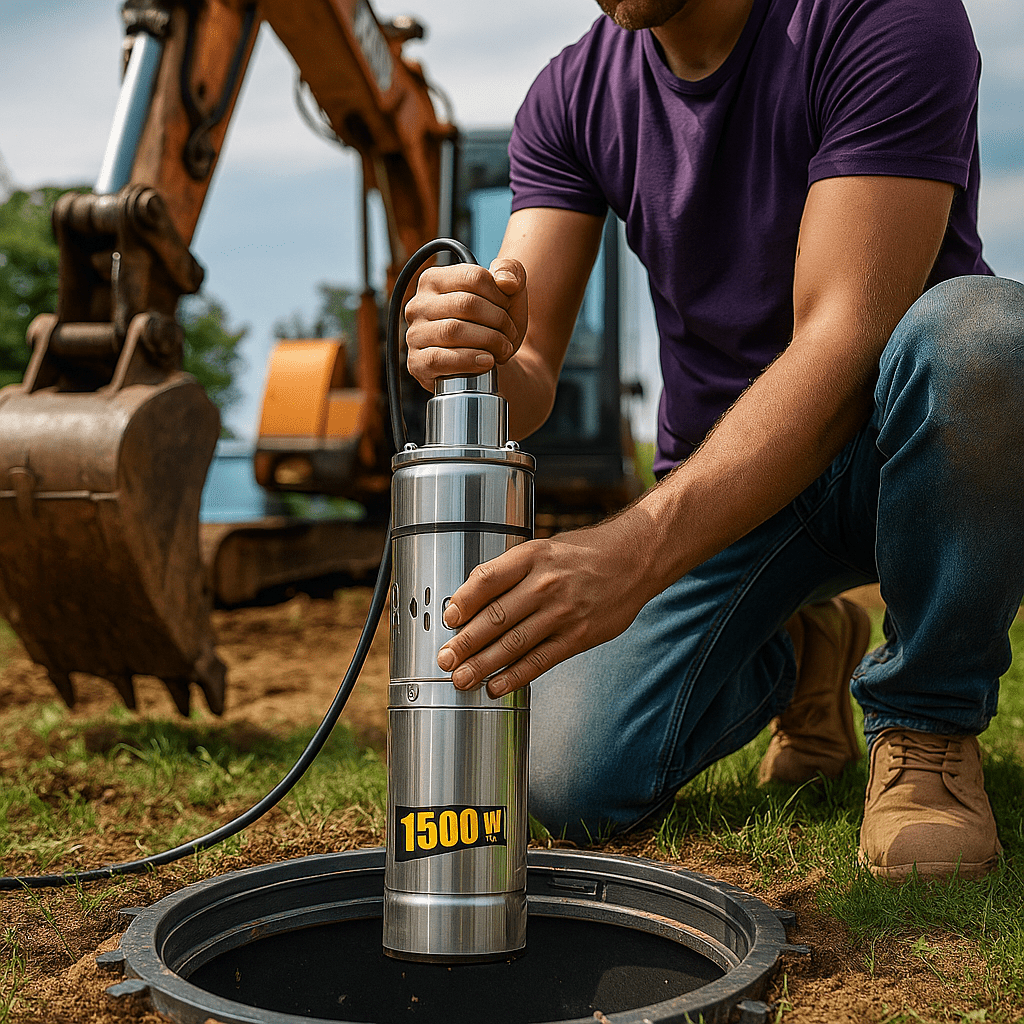 Profi Mélykúti Búvárszivattyú 1500W - | Cyber Bazaar