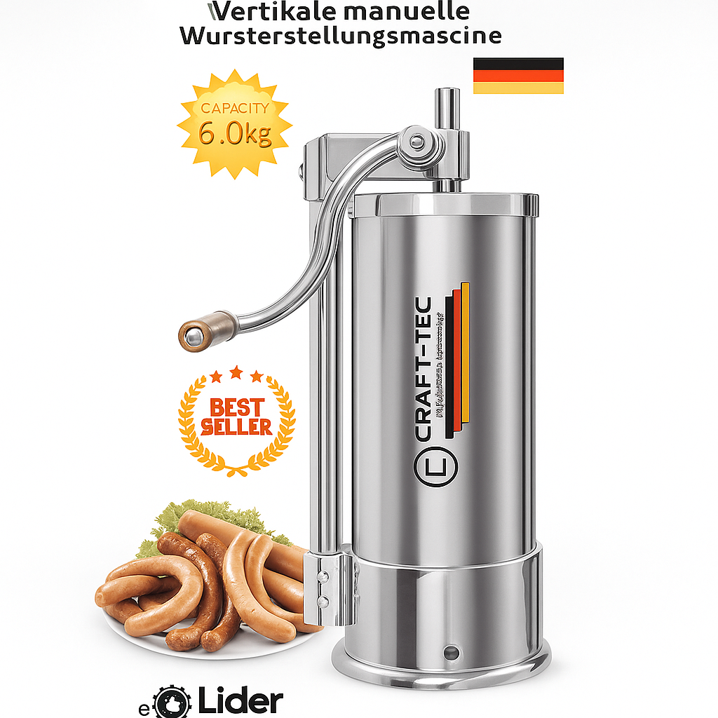 MX127 Vertikális Kolbásztöltő Gép