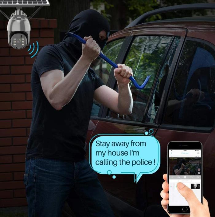 iWachi TL400 Napelemes IP Kamera