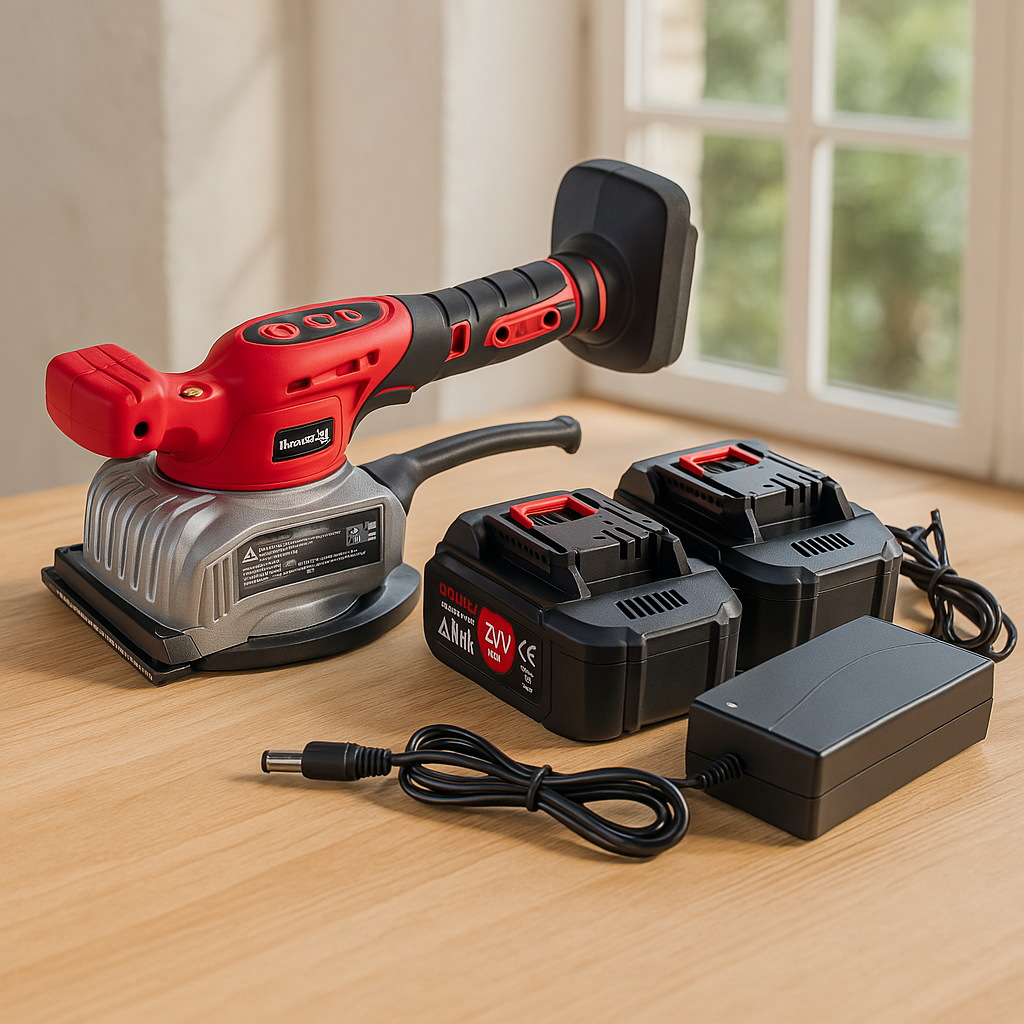 KraftTech Nagy Akkumulátoros Csempe Vibrátor