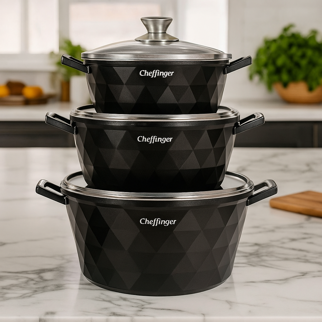 Cheffinger Diamond Lábas Készlet