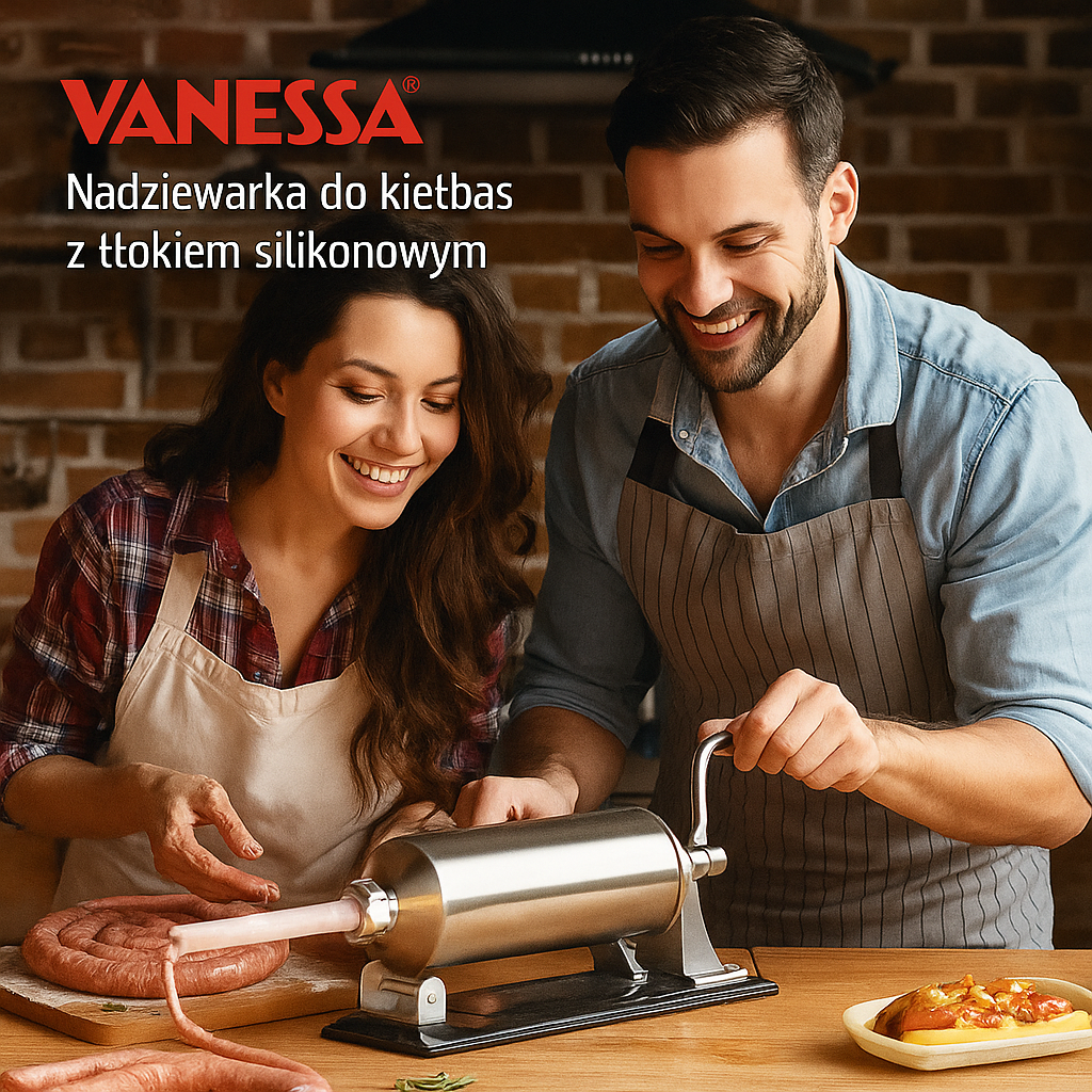 Rozsdamentes Acél Kolbásztöltő Gép