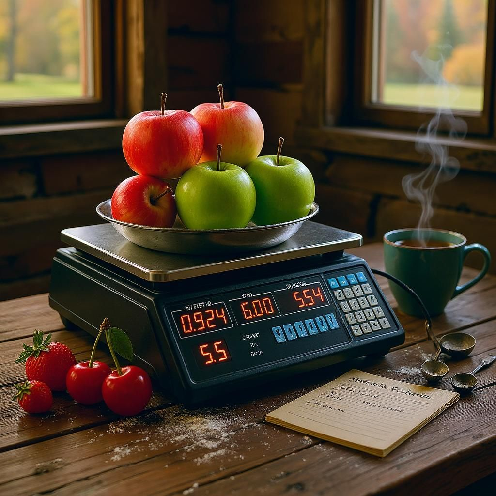 STRAUS AUSTRIA elektronikus árazó mérleget