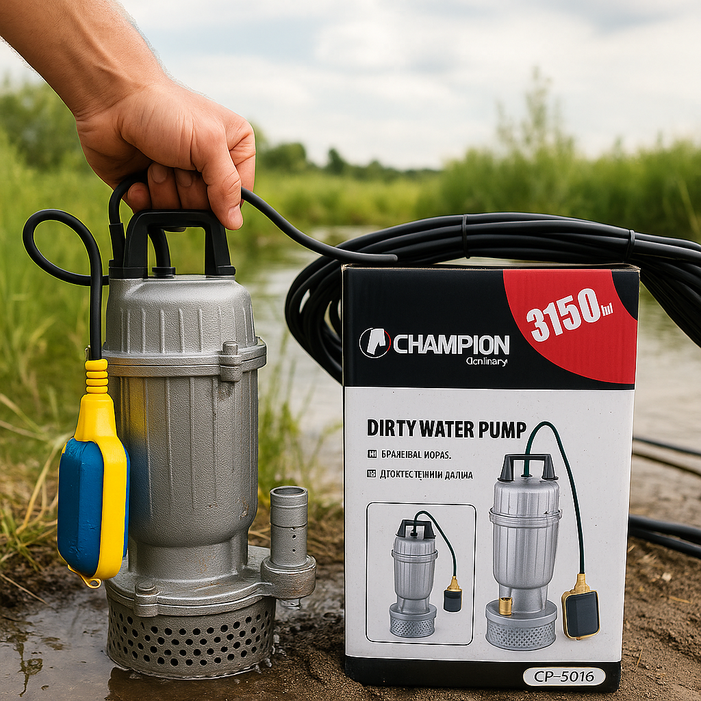 Champion Szennyvíz Szivattyú 3150W