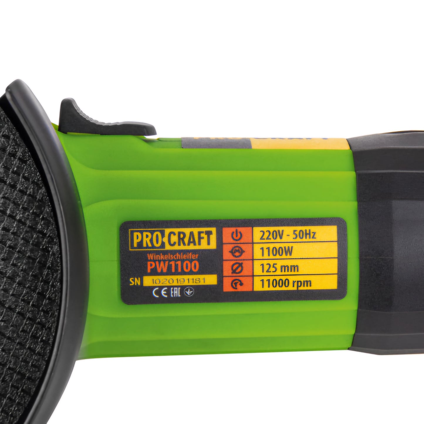 PROCRAFT PW1100 Sarokcsiszoló