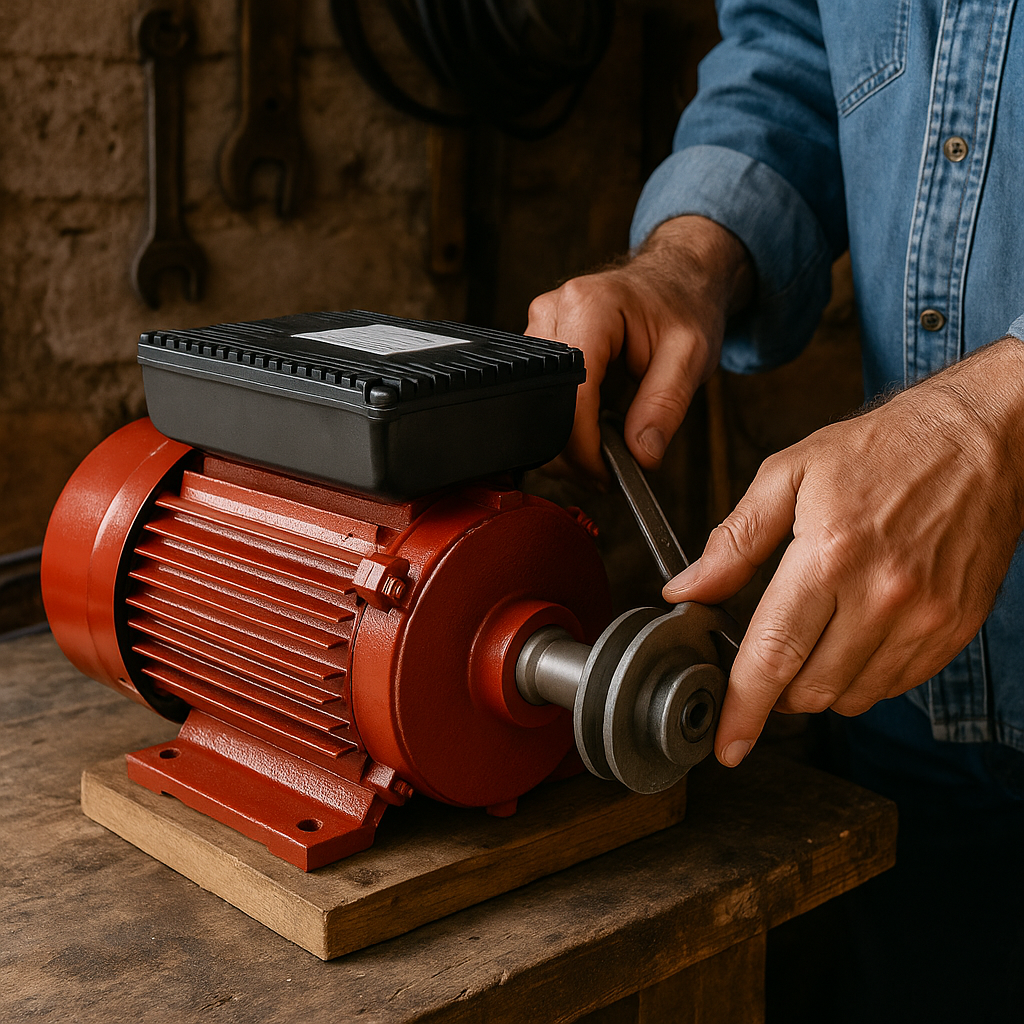 TROIAN ROSU Elektromos Motor