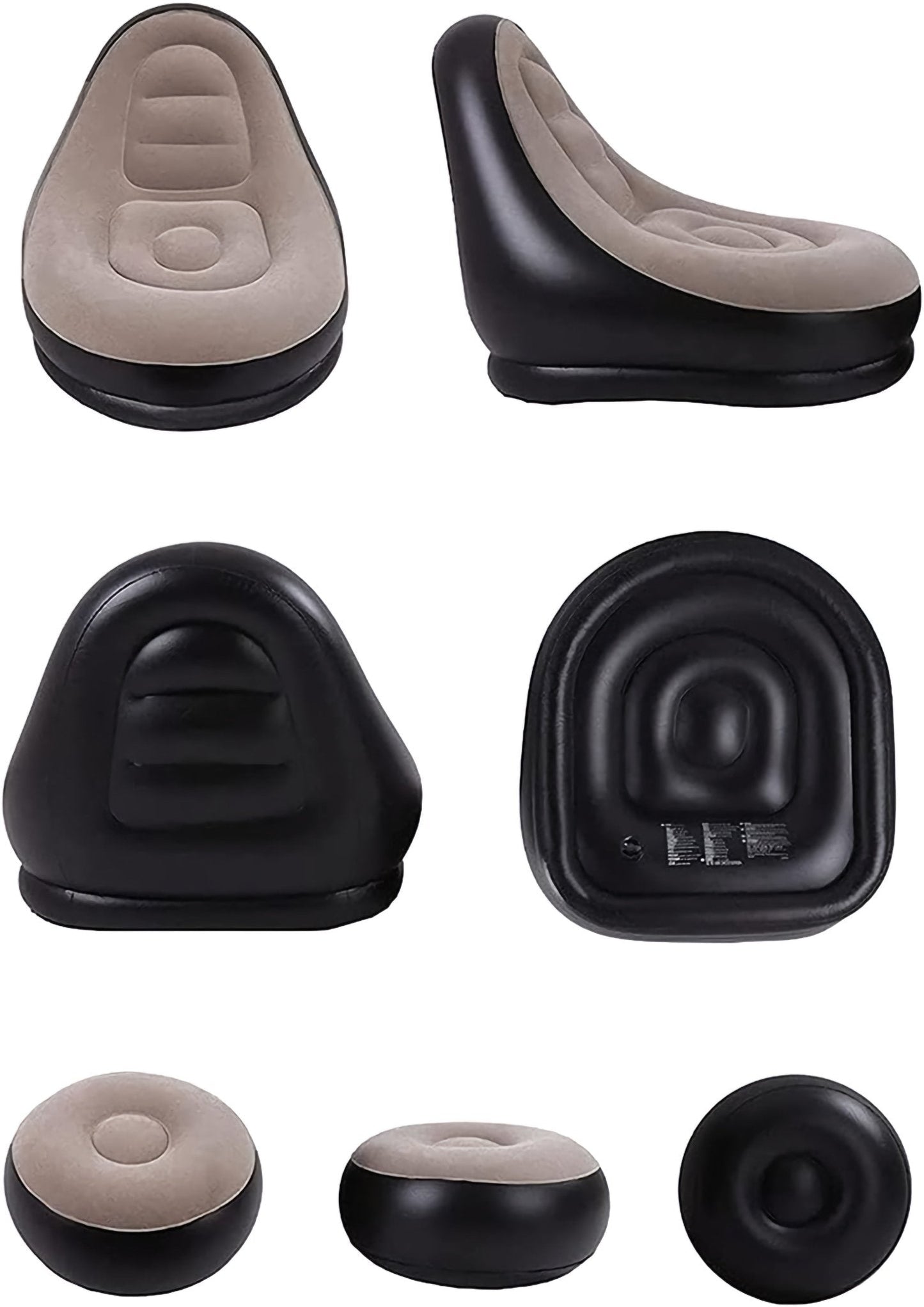 Felfújható Fotel Lábtartóval