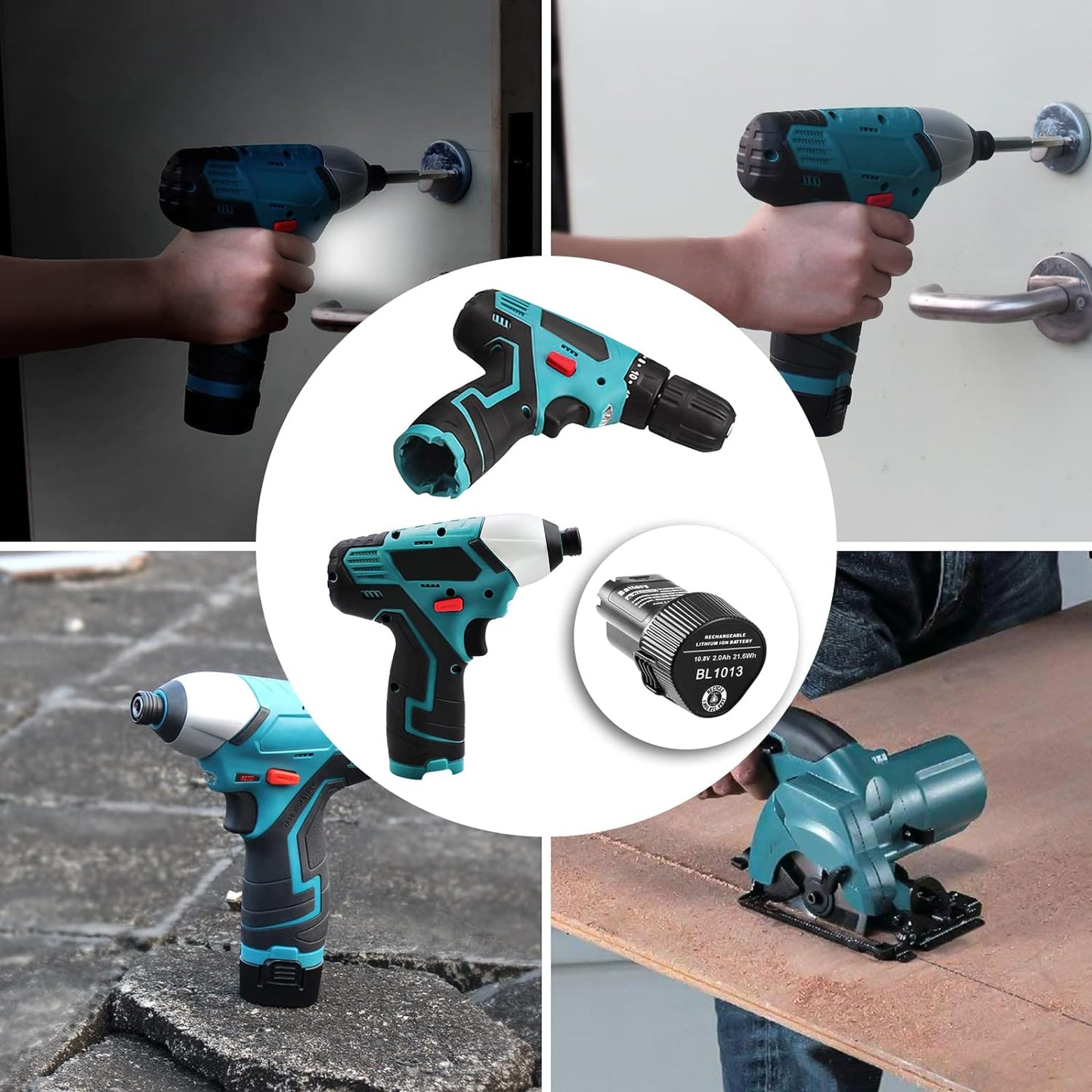 Vezeték nélküli fúró + vezeték nélküli csavarozó készlet