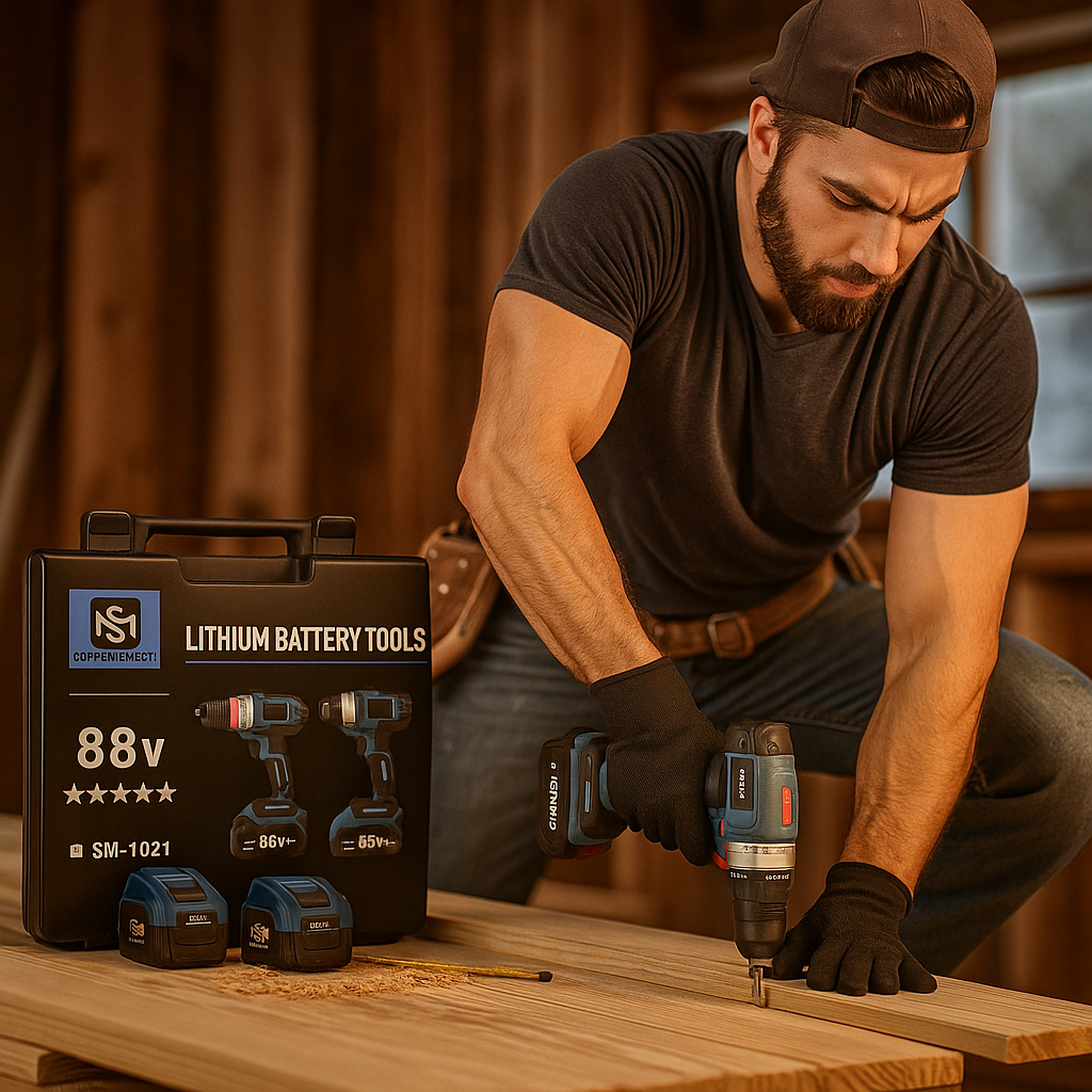 Supamaster Akkus Szerszámkészlet