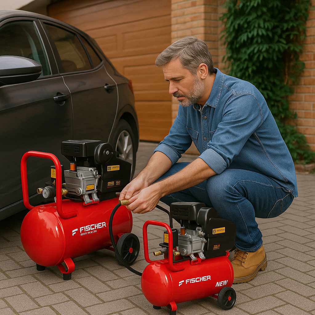 FISCHER KRAFT Direkt Hajtású Légkompresszor