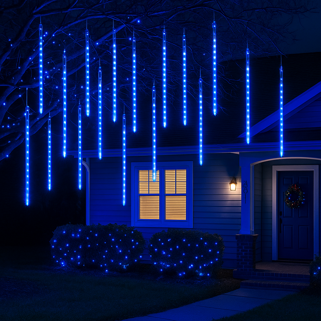 LED Meteor Zápor Fényfüzér 1+1 Ingyen