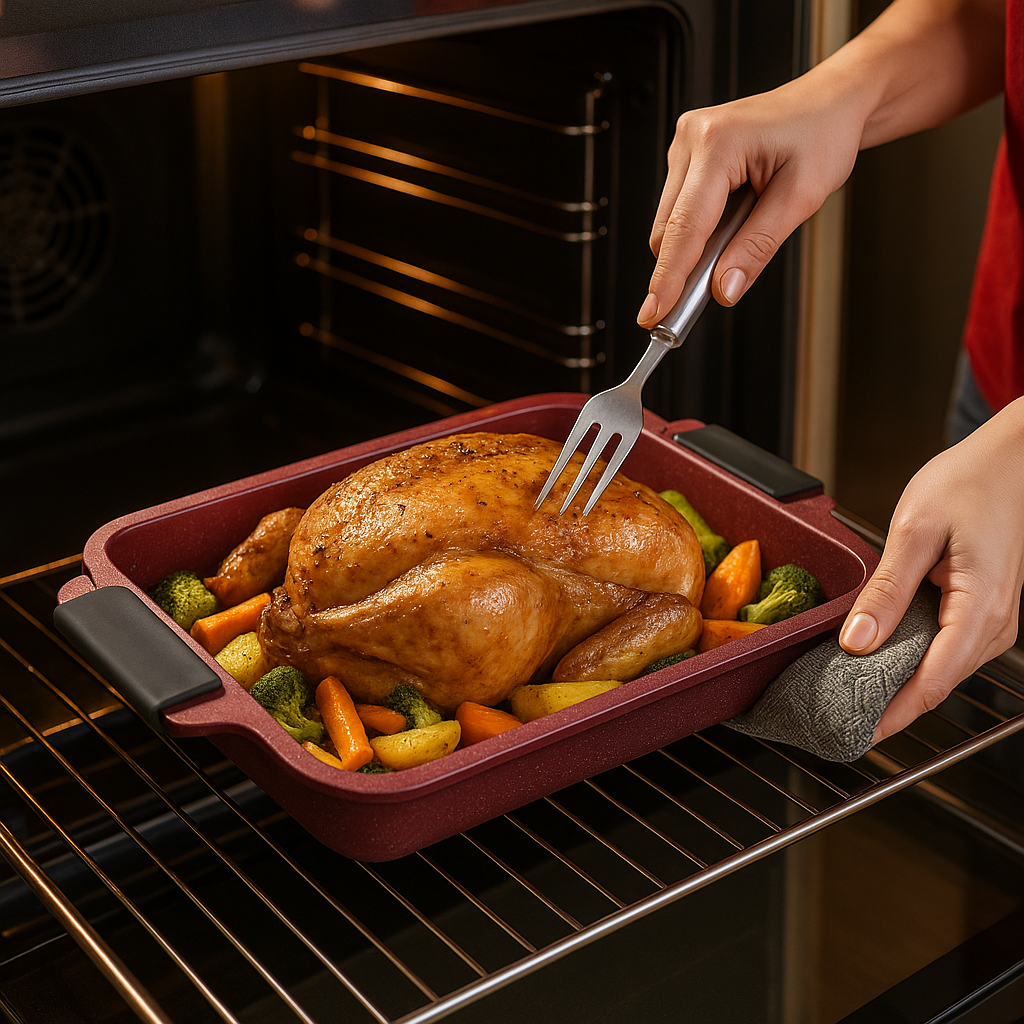 3-Részes Prémium Gránit Bevonatú Tepsikészlet