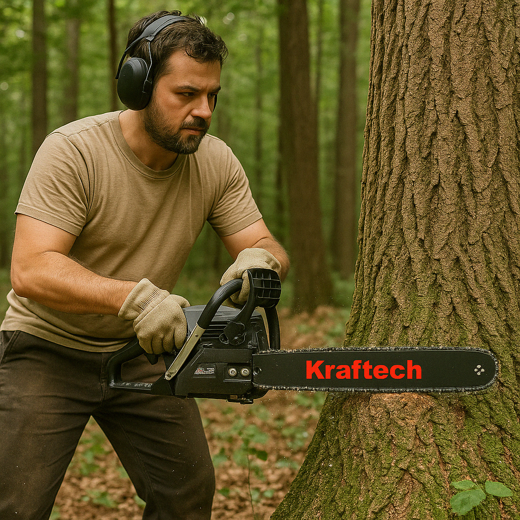 KrafTech KT/CHS-52s Benzinmotoros Láncfűrész