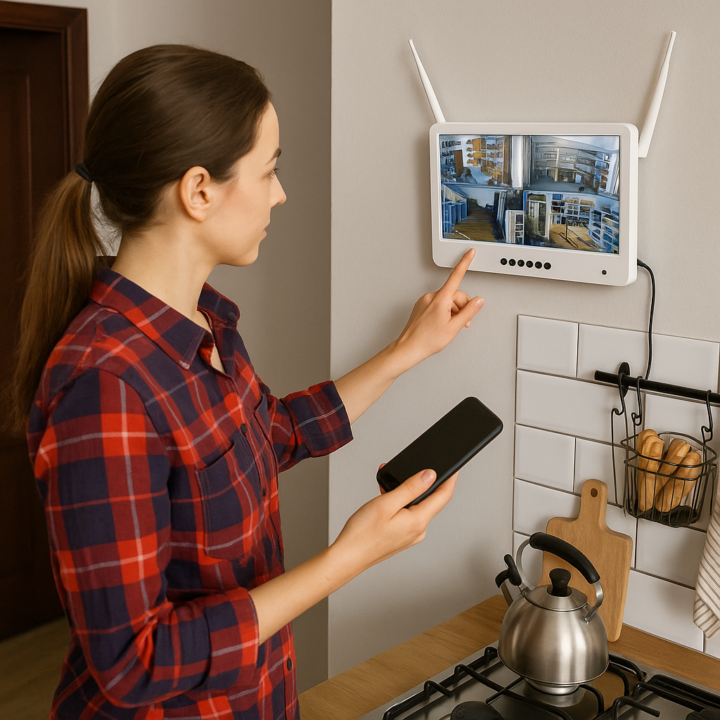 4CH WNVR Megfigyelő Rendszer