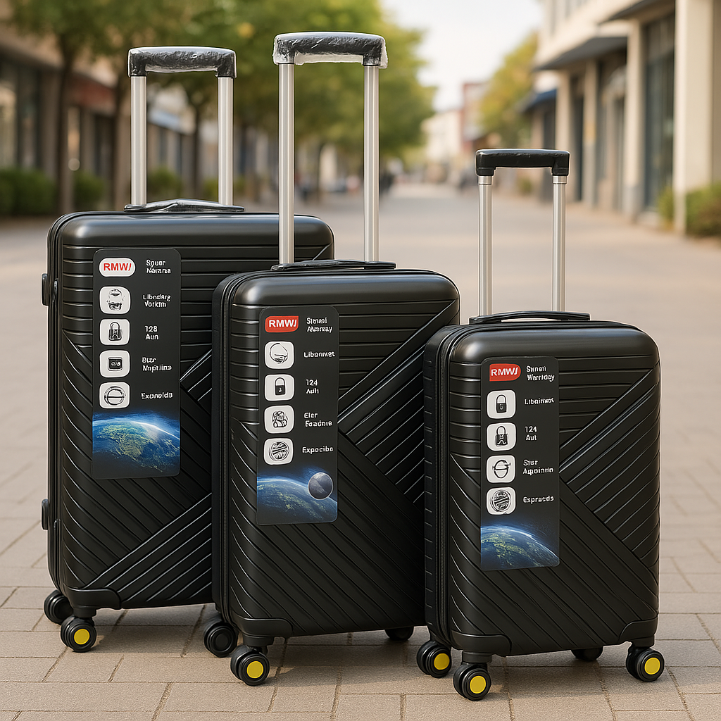 3 részes Bőrönd Készlet