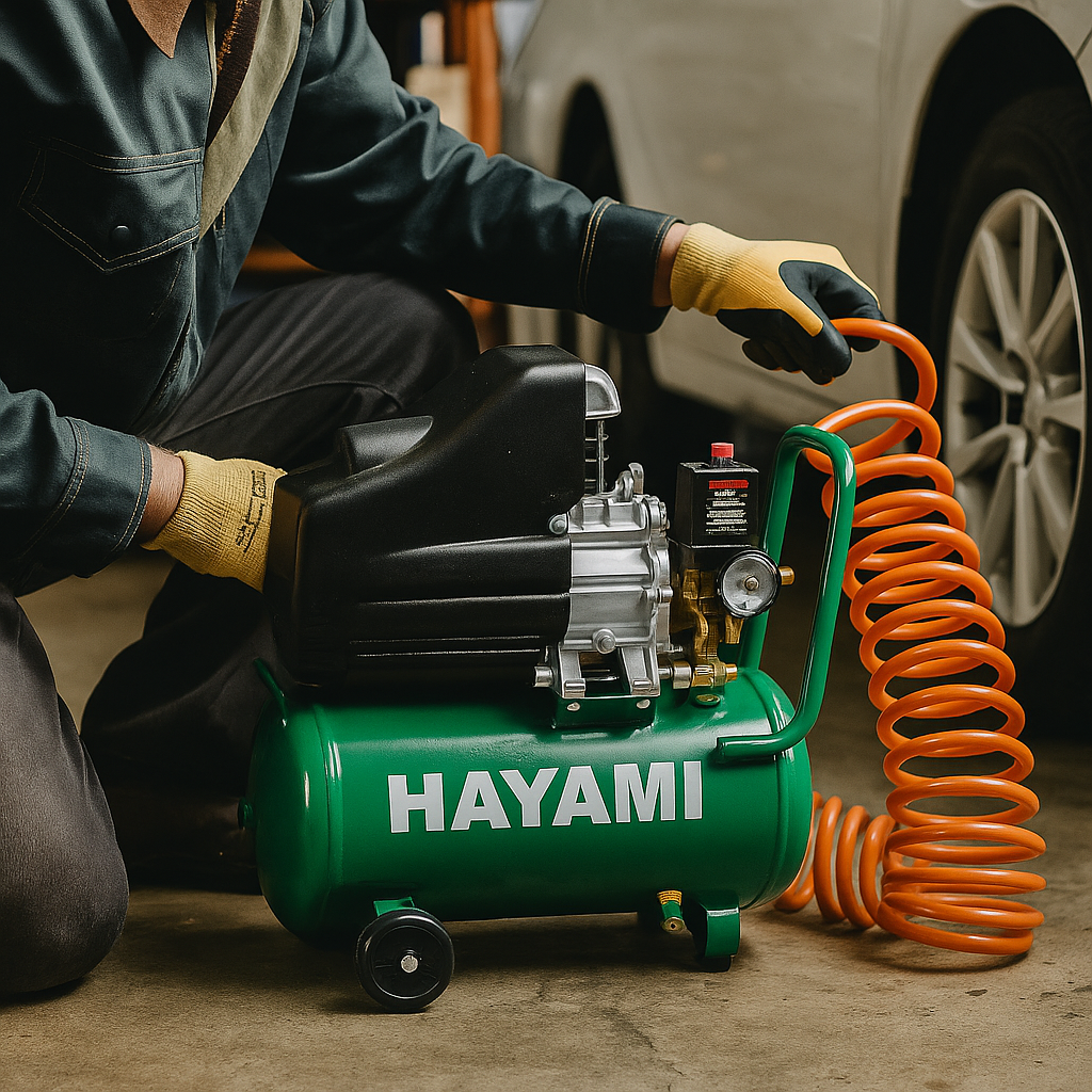 Hayami Légkompresszor 24 L