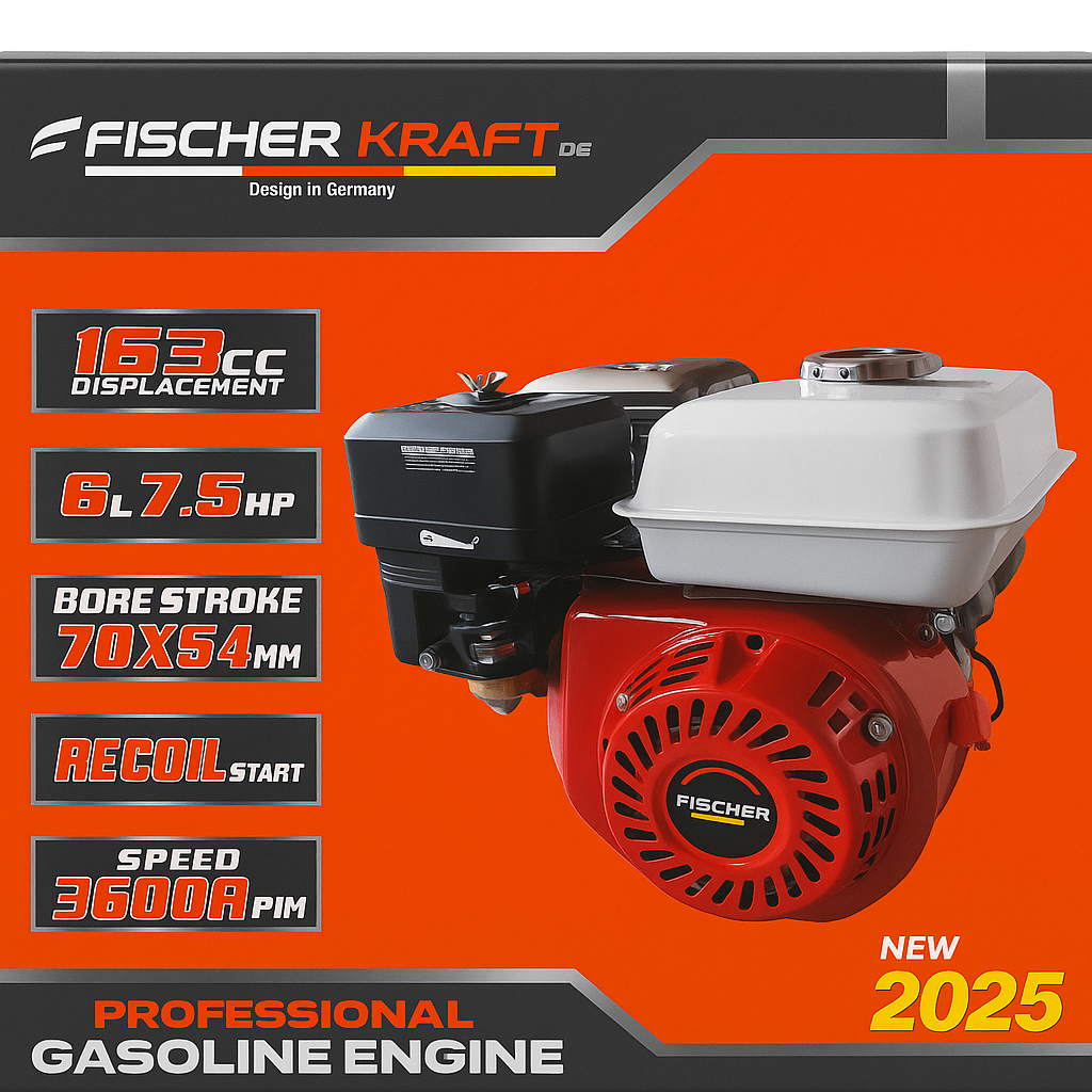 FISCHER KRAFT Benzinmotor – 7.5 LE