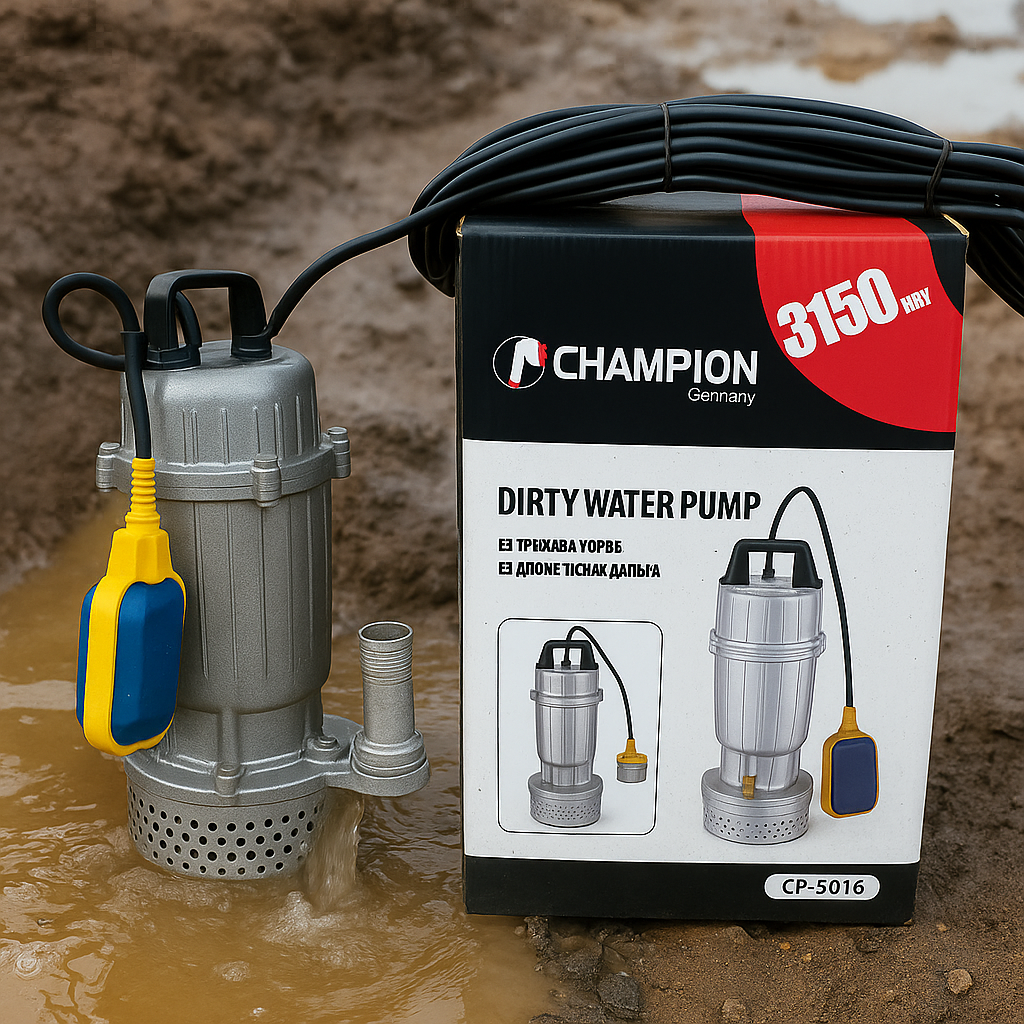Champion Szennyvíz Szivattyú 3150W