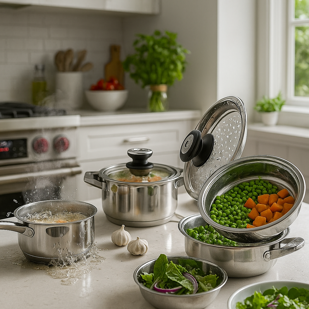 Bachmayer 16 részes rozsdamentes edénykészlet