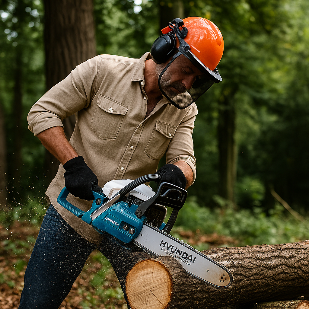 Hyundai Benzinmotoros Láncfűrész